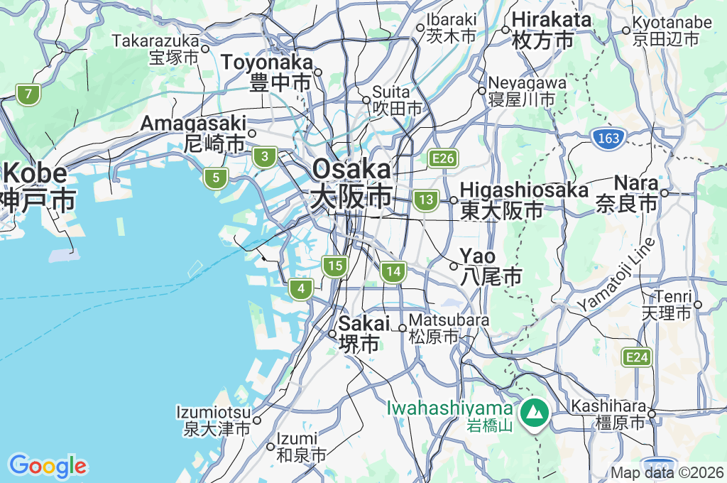 Abeno Harukas Area Map