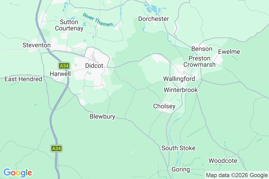 South Moreton Boxing Club Area Map South Moreton Boxing Club Area Map