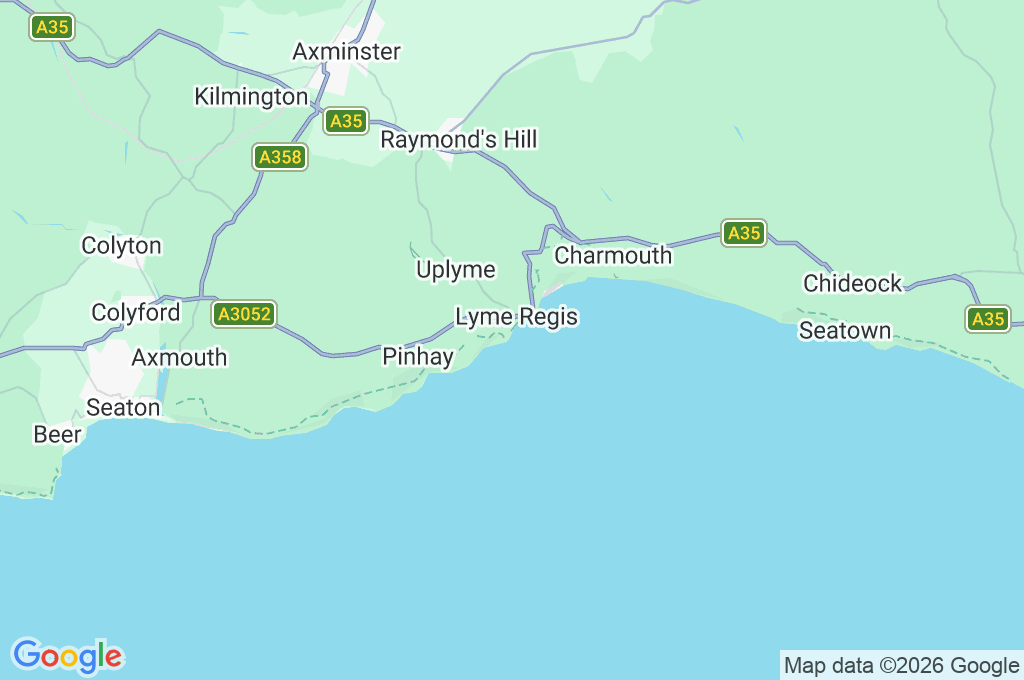 Lyme Regis Harbour Area Map Lyme Regis Harbour Area Map