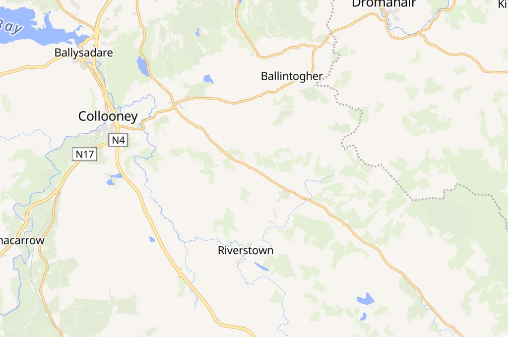 Church of the Assumption Area Map