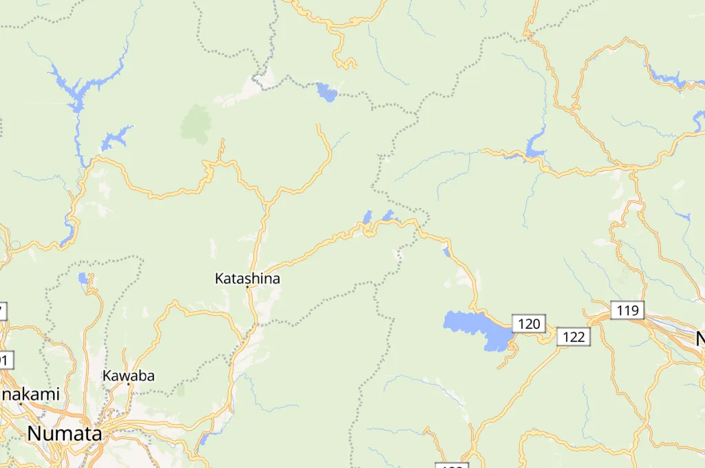 Marunuma Kogen Area Map Marunuma Kogen Area Map