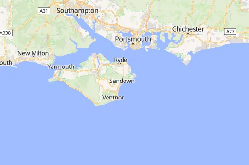 Map of Sandown