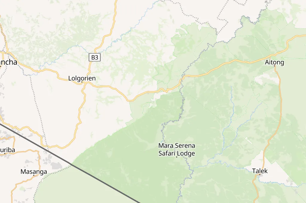 Angama Mara Area Map