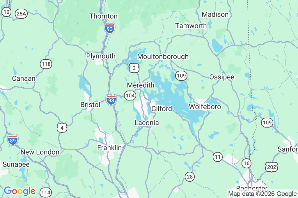 Weirs Beach Area Map Weirs Beach Area Map