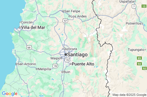 Map of Lo Barnechea