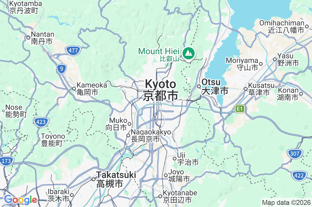 Kyoto Station Area Map Kyoto Station Area Map