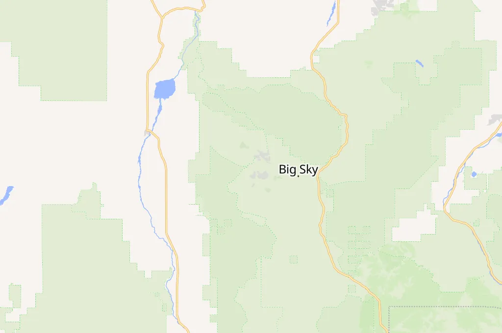 Lone Peak Tram Area Map