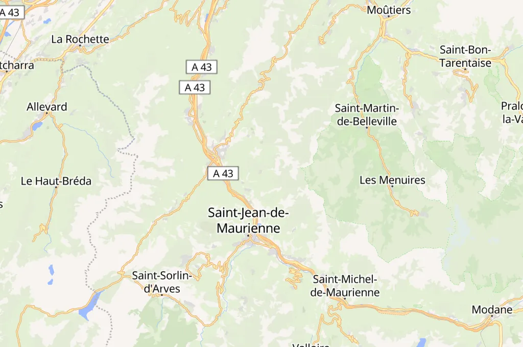 Montpascal Area Map