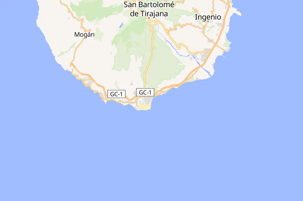 Playa del Inglés Area Map Playa del Inglés Area Map