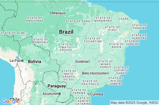 Map of Brazil