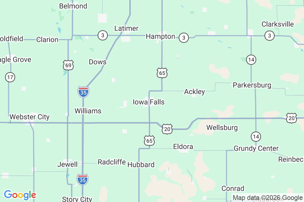 Mills Tower Area Map