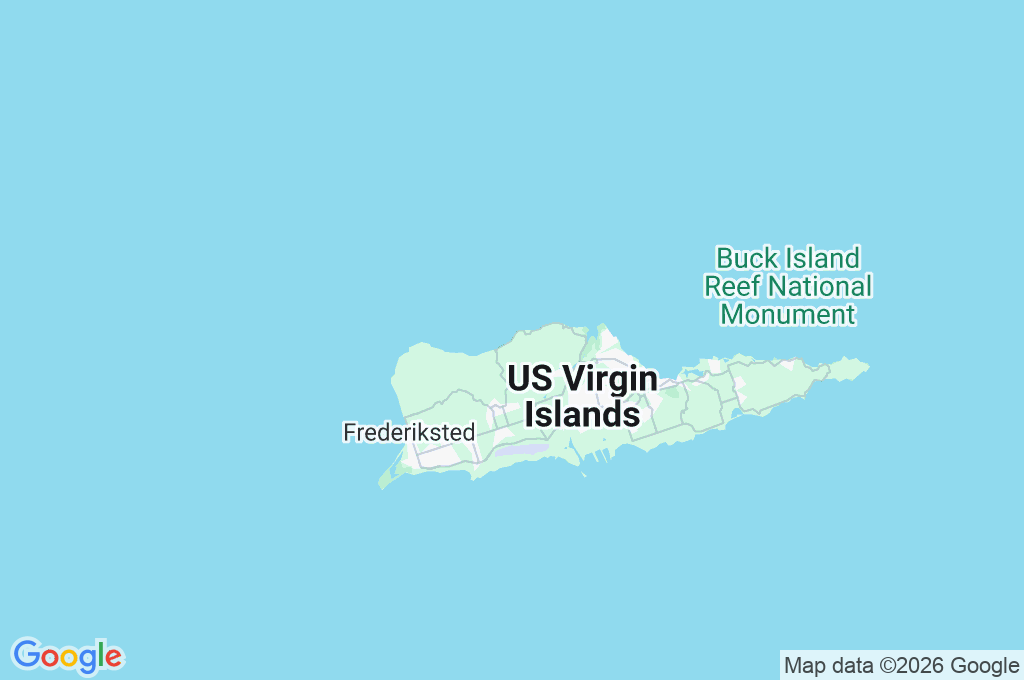 Cane Bay Area Map