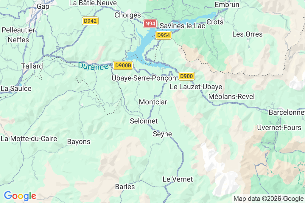 Montclar Ski Resort Area Map Montclar Ski Resort Area Map
