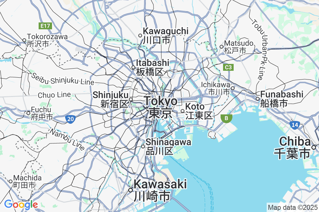 Tokyo Station Area Map