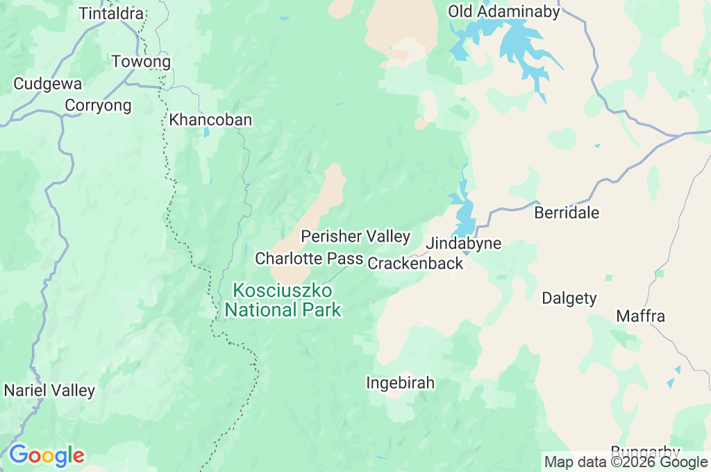 Perisher Valley Area Map Perisher Valley Area Map