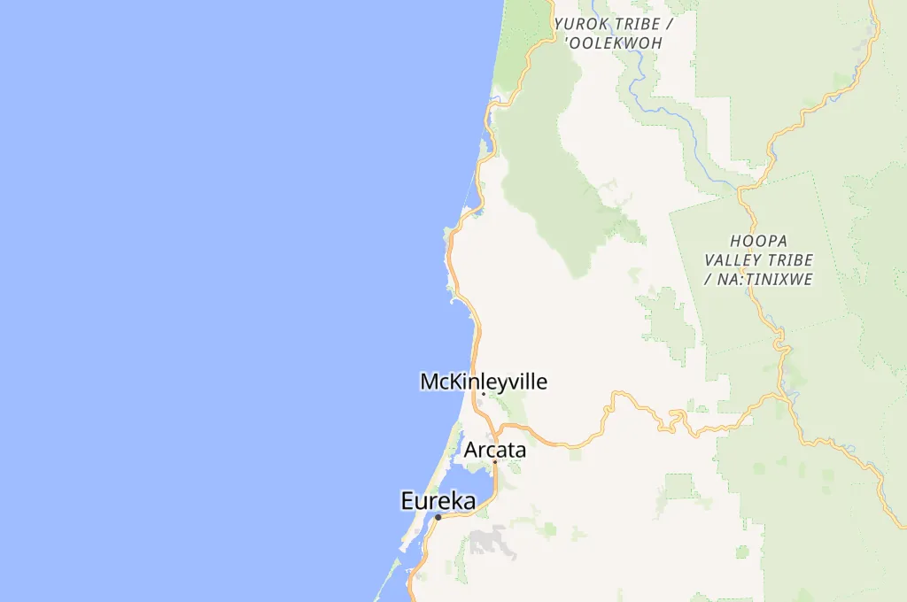 Trinidad Harbor Area Map