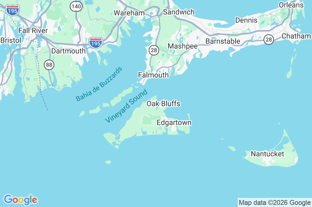 Vineyard Haven Area Map