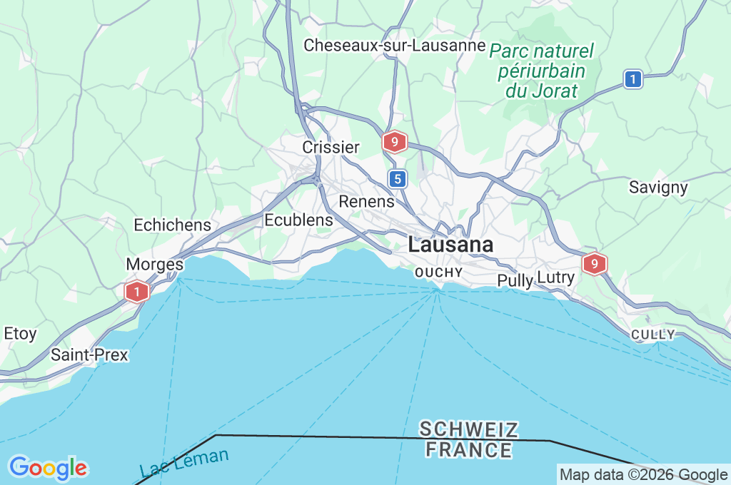 Depuradora STEP de Vidy Area Map Depuradora STEP de Vidy Area Map