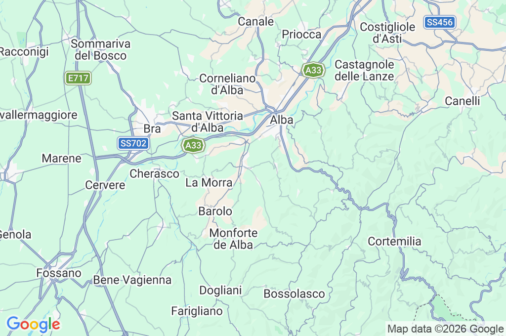 Castillo de Grinzane Cavour Area Map Castillo de Grinzane Cavour Area Map