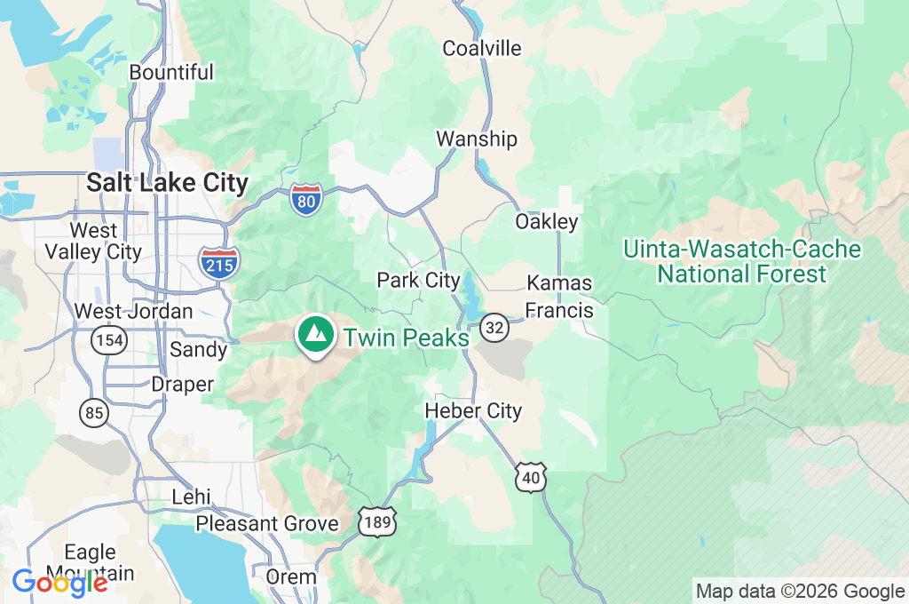 Mayflower Mountain Area Map