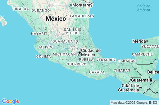 Map of Ciudad de México