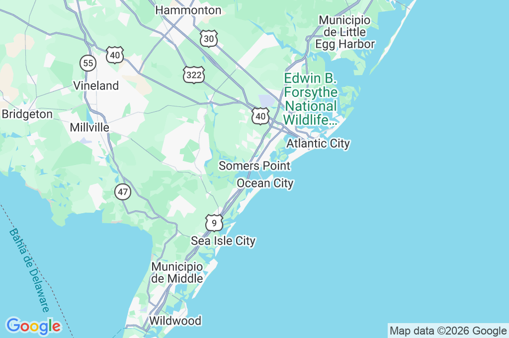 Somers Point Area Map