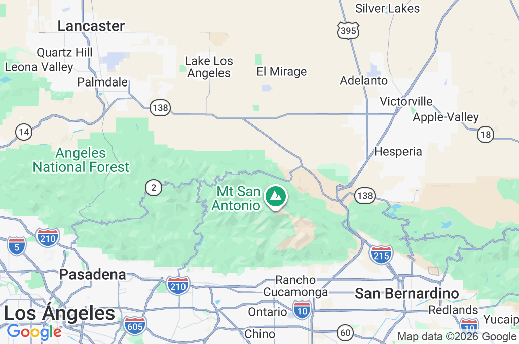 Mountain High Resort Area Map Mountain High Resort Area Map