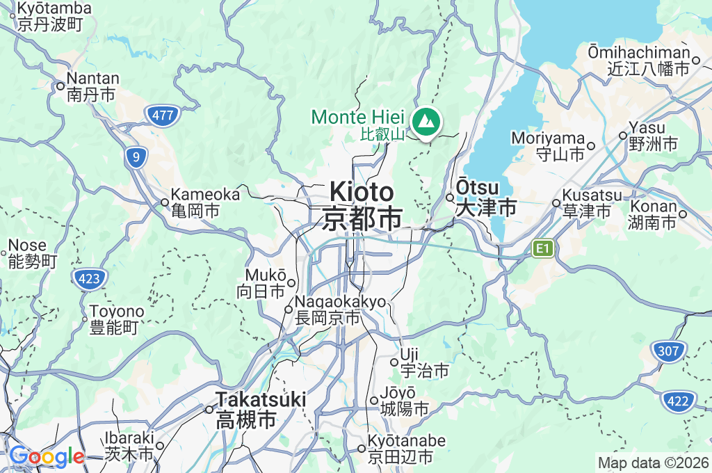 Estación de Kioto Area Map Estación de Kioto Area Map