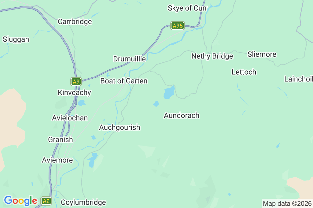 Centro Natural RSPB Loch Garten Area Map Centro Natural RSPB Loch Garten Area Map