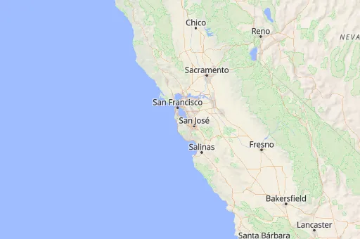 Map of Condado de San Mateo