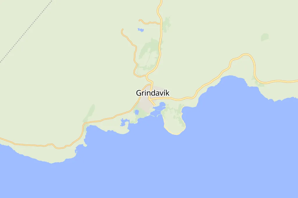 Grindavík Area Map