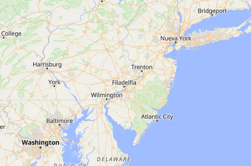 Map of Filadelfia