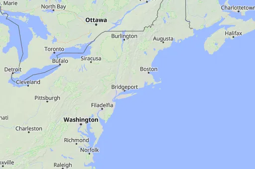Map of Connecticut