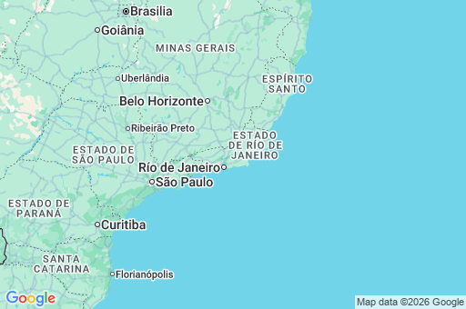 Map of Estado de Río de Janeiro