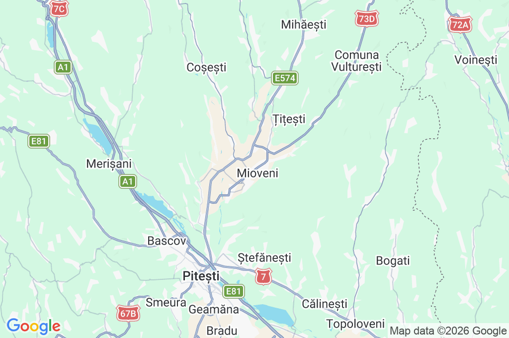 Piața Dacia Area Map Piața Dacia Area Map