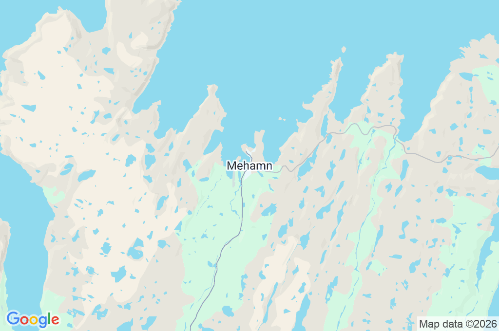 Mehamn Area Map