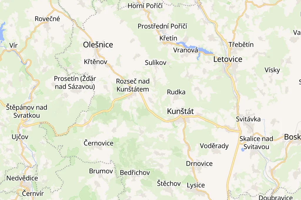 Makov Area Map Makov Area Map