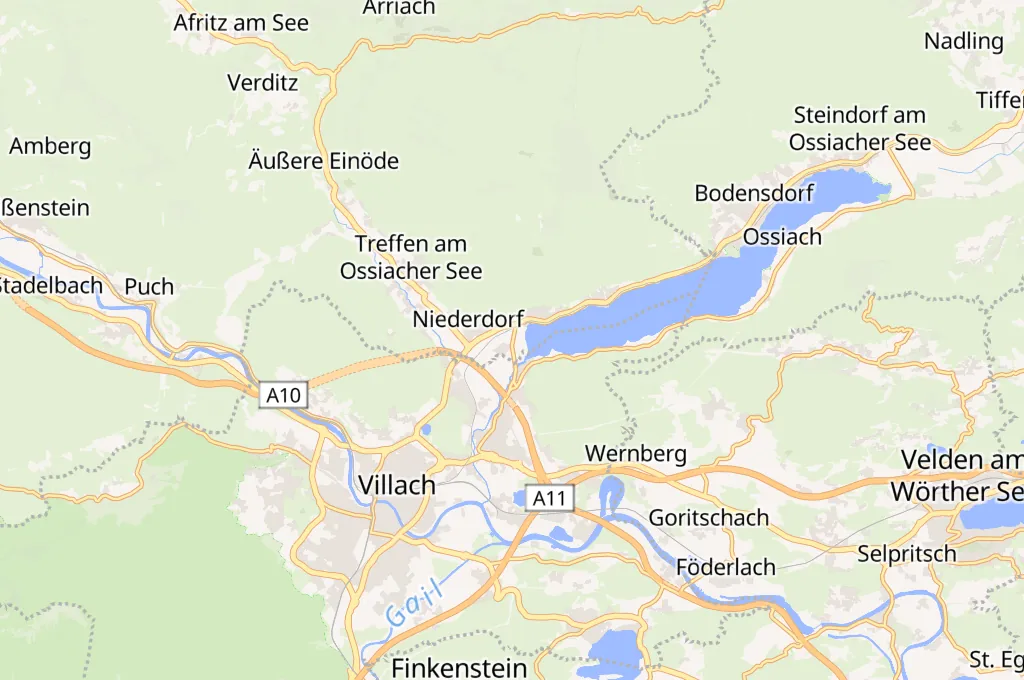Annenheim Area Map