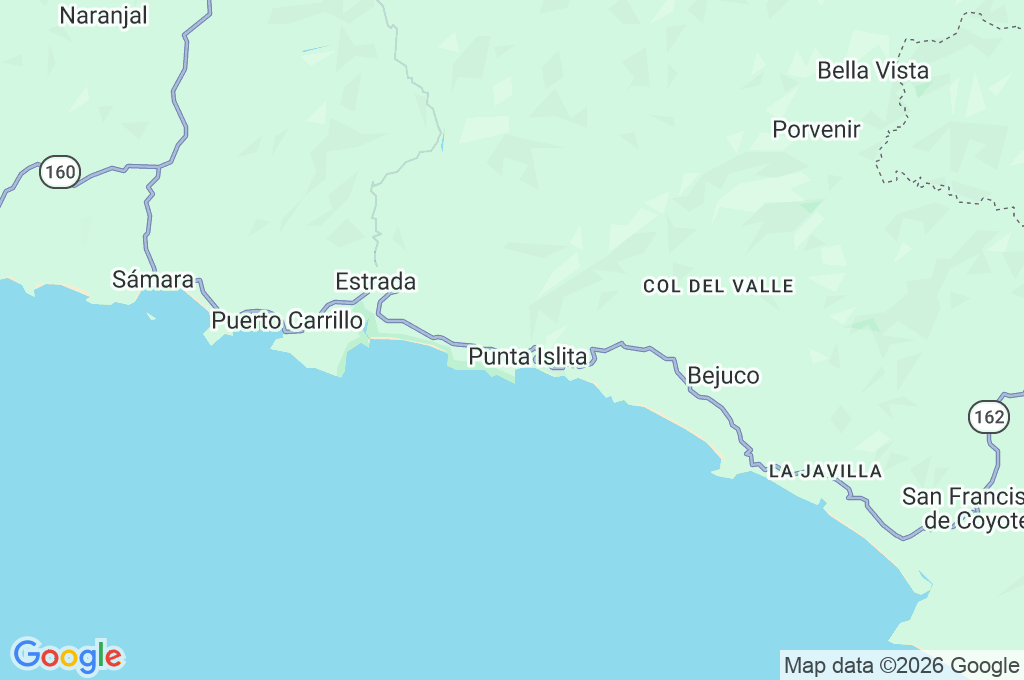 Punta Islita Area Map
