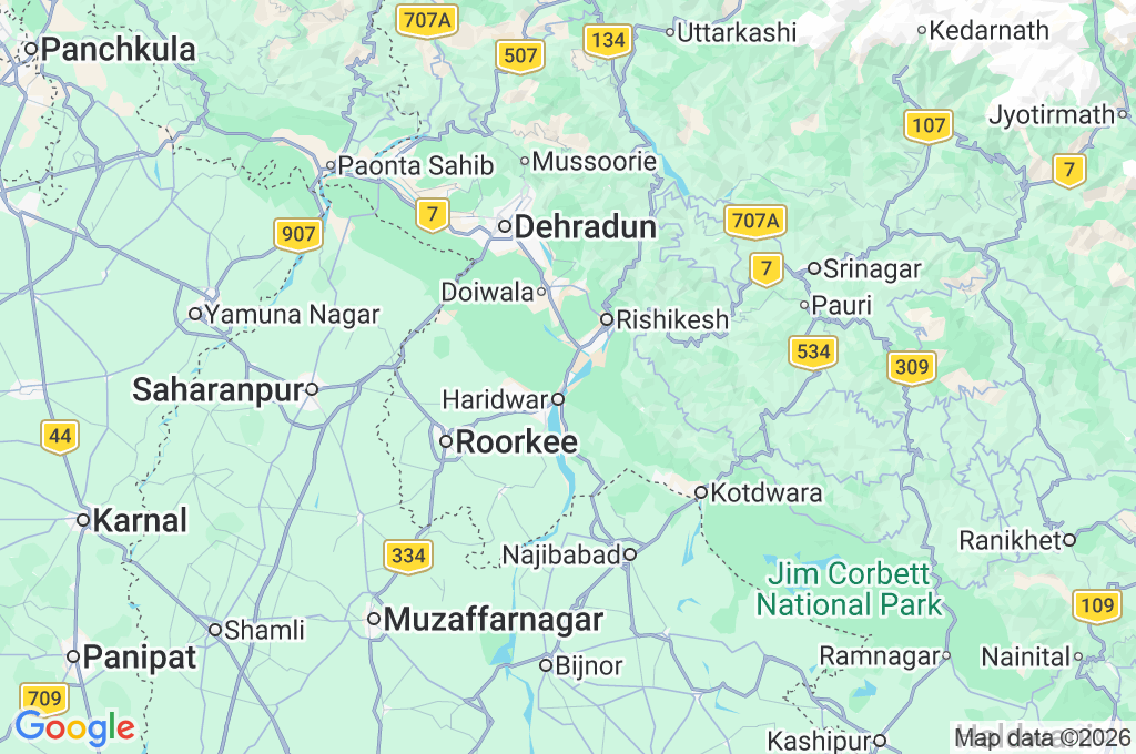 Shantikunj Area Map Shantikunj Area Map