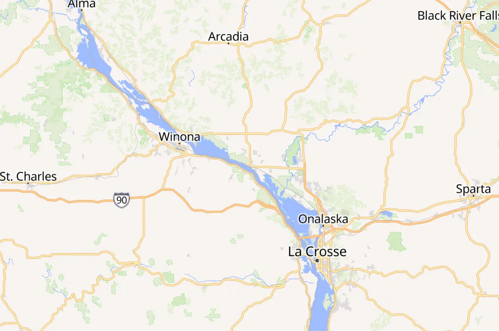 Trempealeau Area Map Trempealeau Area Map