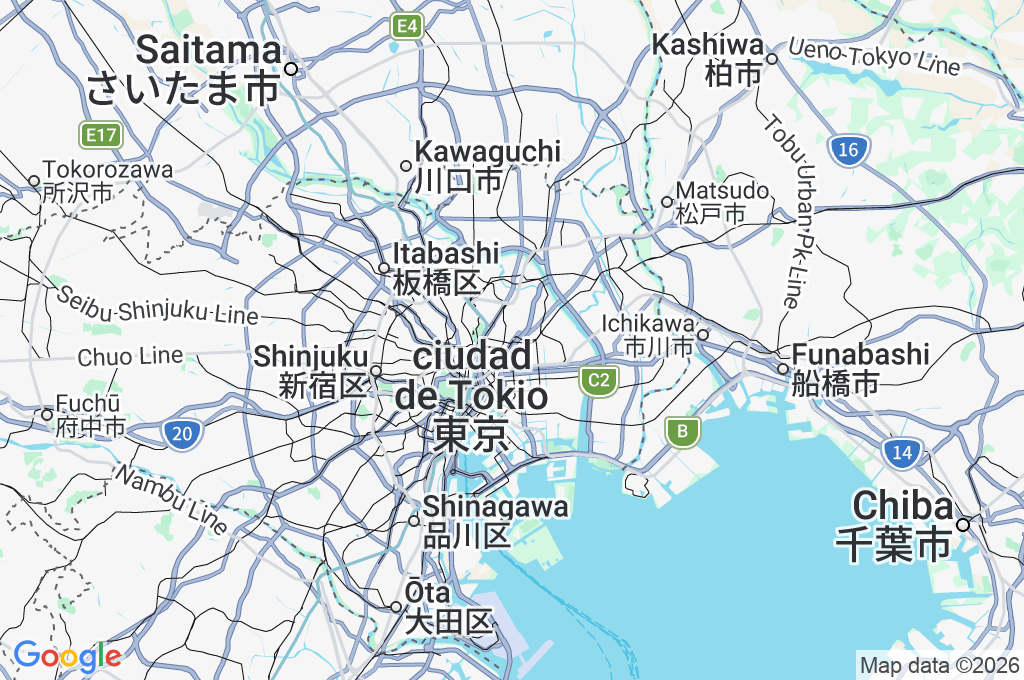 Río Sumida Area Map