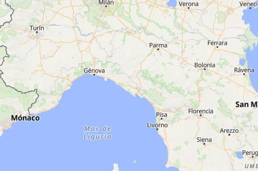Map of La Spezia