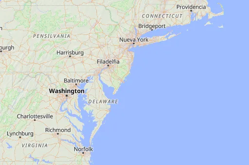 Map of Atlantic County