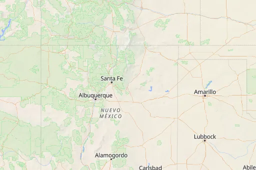 Map of Condado de San Miguel