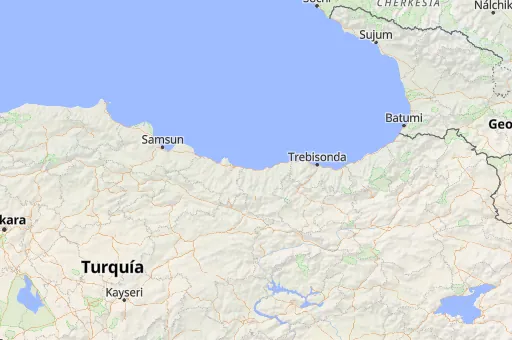 Map of Giresun Merkez