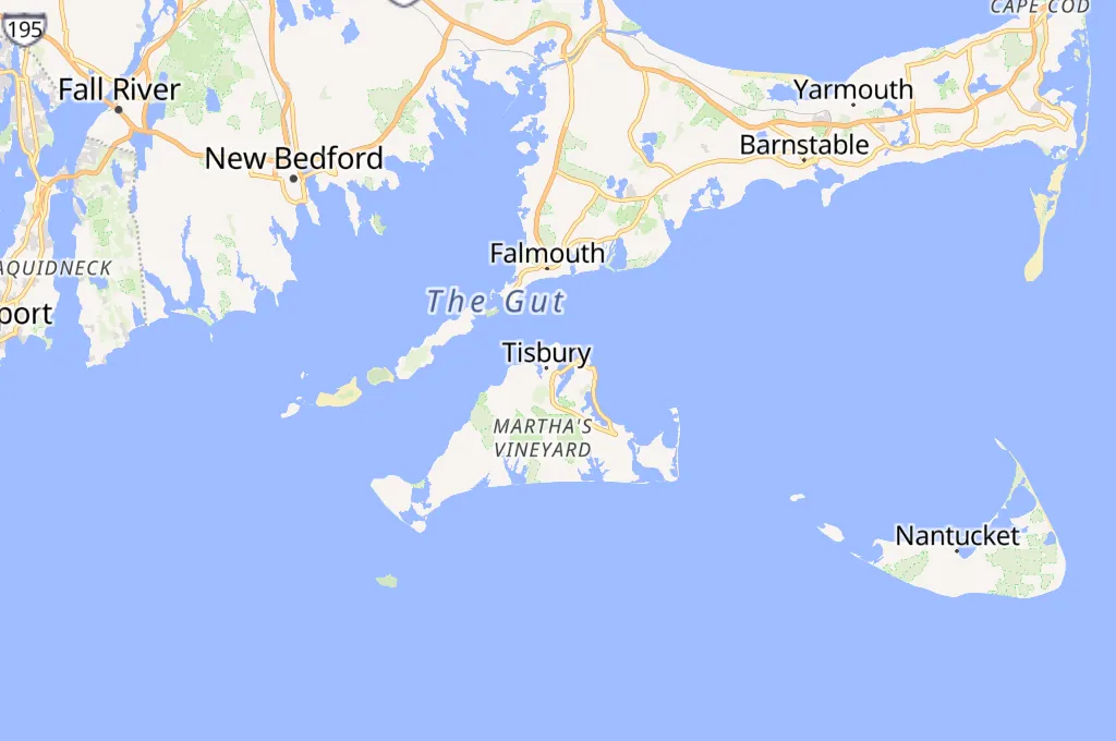 Vineyard Haven Area Map Vineyard Haven Area Map