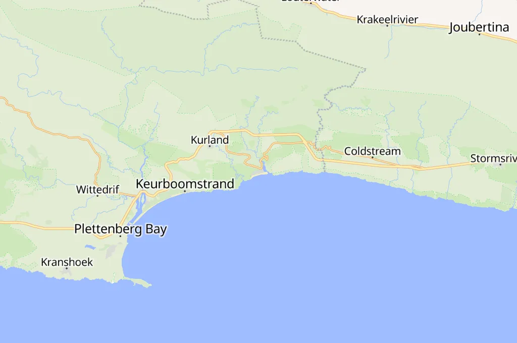 Nature's Valley Area Map