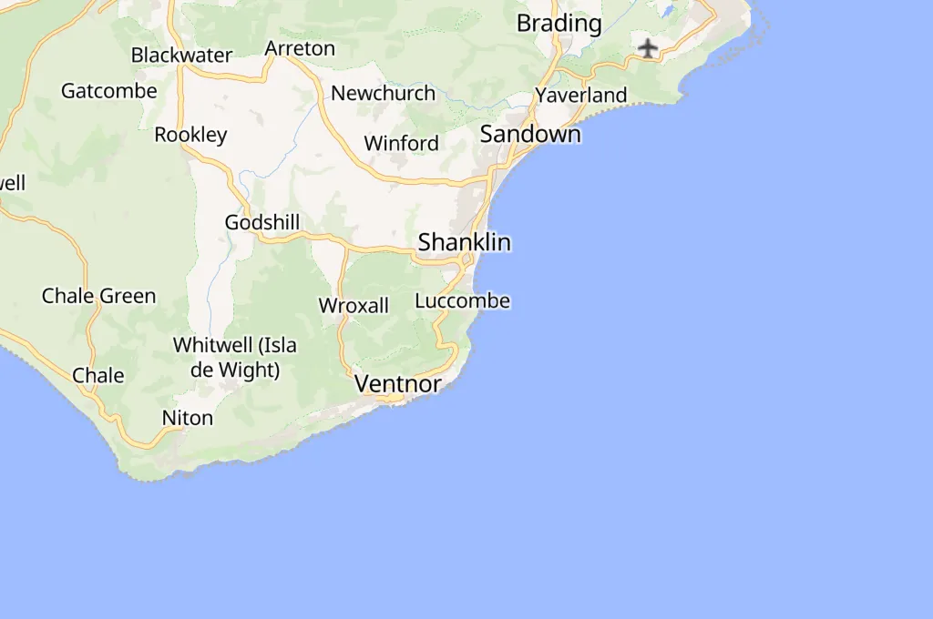 Luccombe Area Map Luccombe Area Map