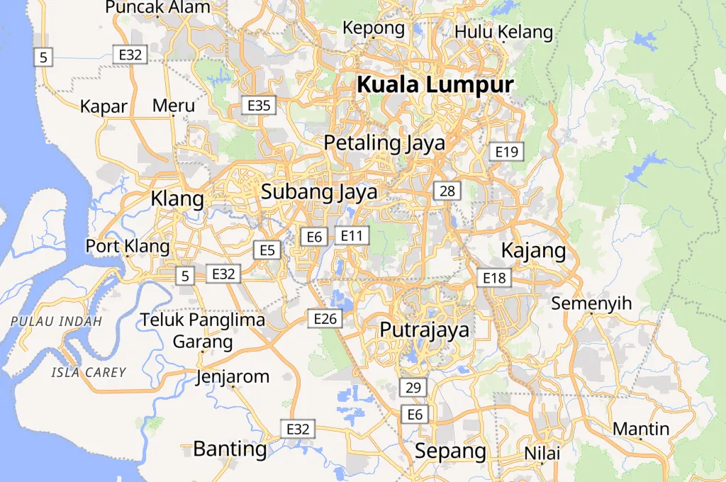 Bandar Puteri Area Map Bandar Puteri Area Map